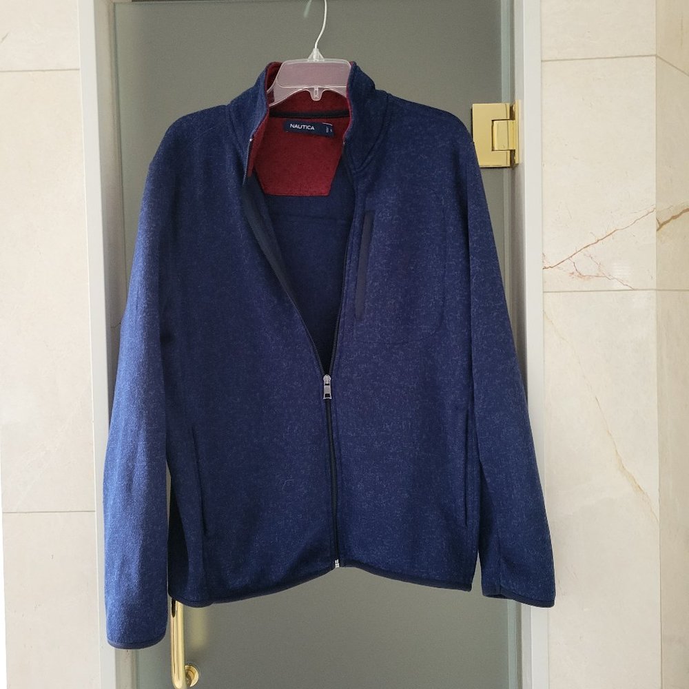 Men's Nautica Zippered Pullover Small